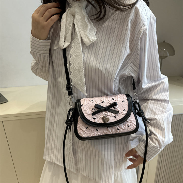 Adorable Bow-Embellished Crossbody Bag Bowlift