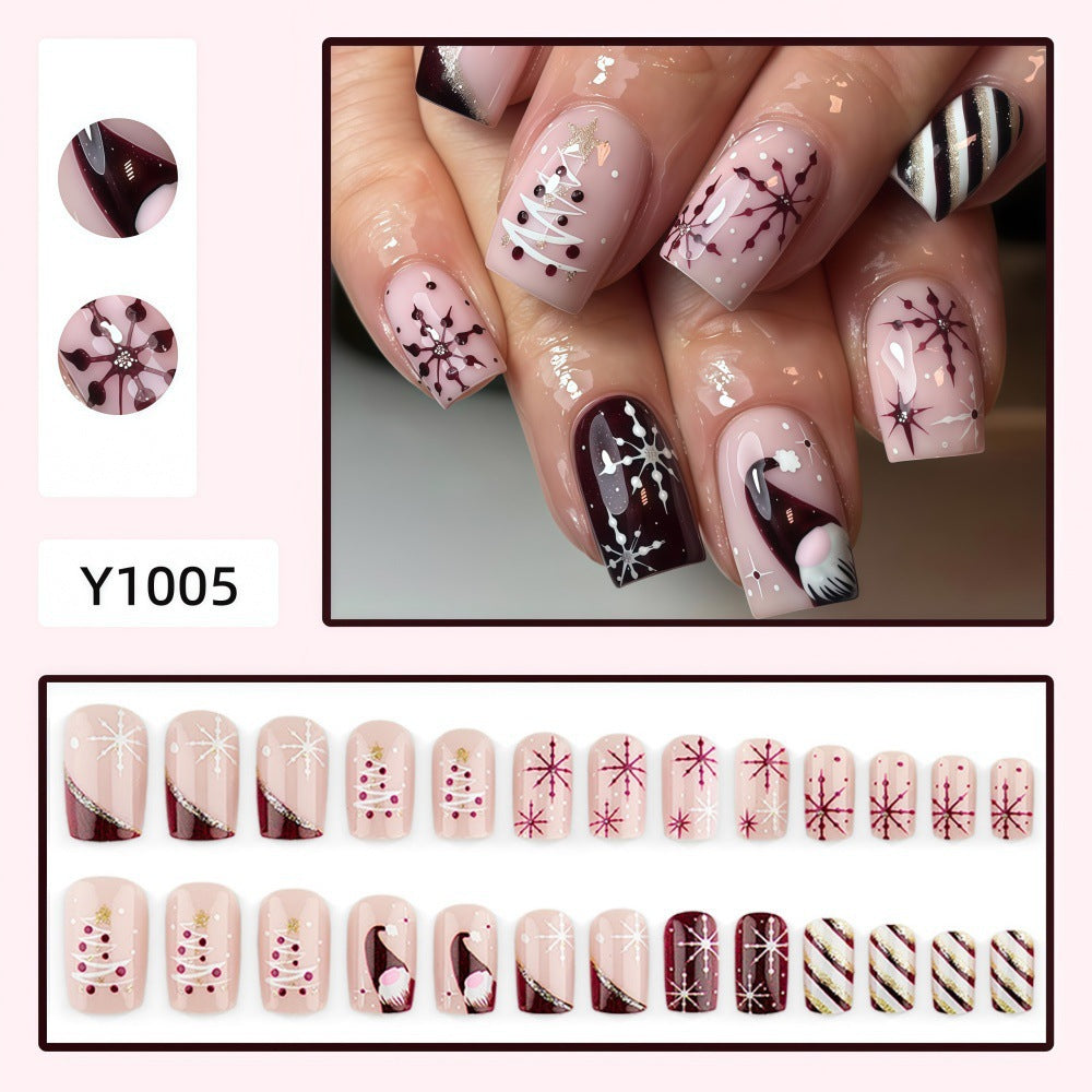 Artificial Nails in Modern Tribal Design Bowlift
