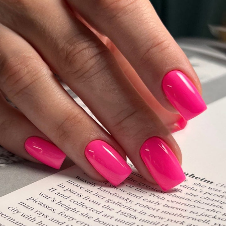 Glossy Starry Nail Art Bowlift