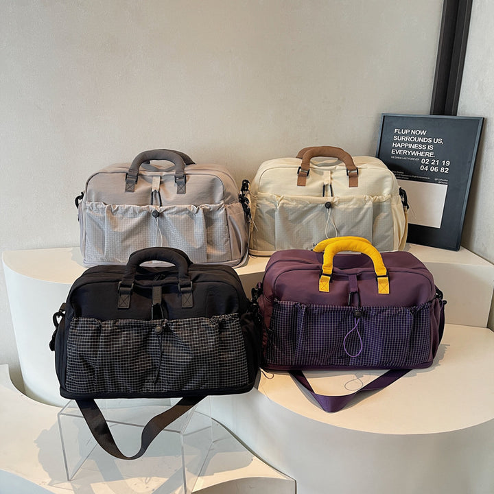 Multifunctional Sports Duffel with Reinforced Carry Strap Bowlift