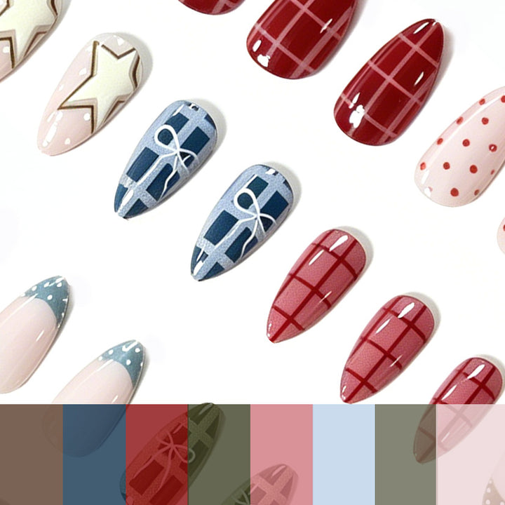 Artistic Themed Nail Extensions Bowlift