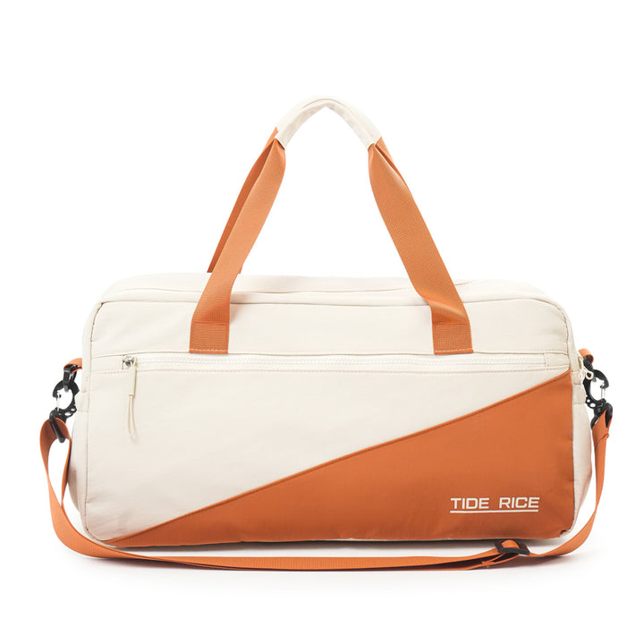 Sporty Duffel Bag With Ergonomic Shoulder Strap And Multiple Compartments Bowlift