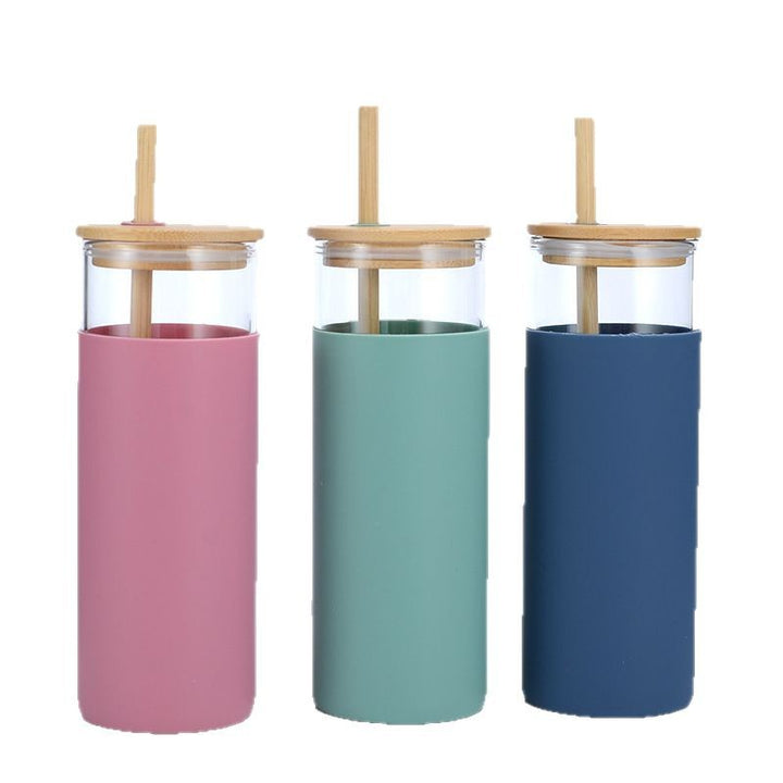 Women sustainable drinking cup with bamboo lid Bowlift