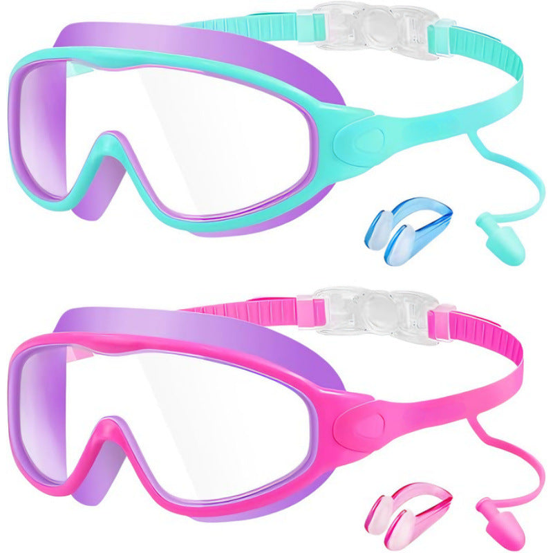Water sports diving mask with anti-fog coating and comfort silicone frame Bowlift