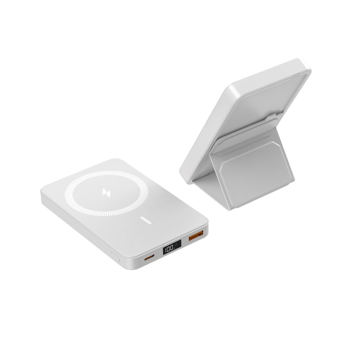 Magnetic Wireless Powerbank with Integrated Stand Function Bowlift