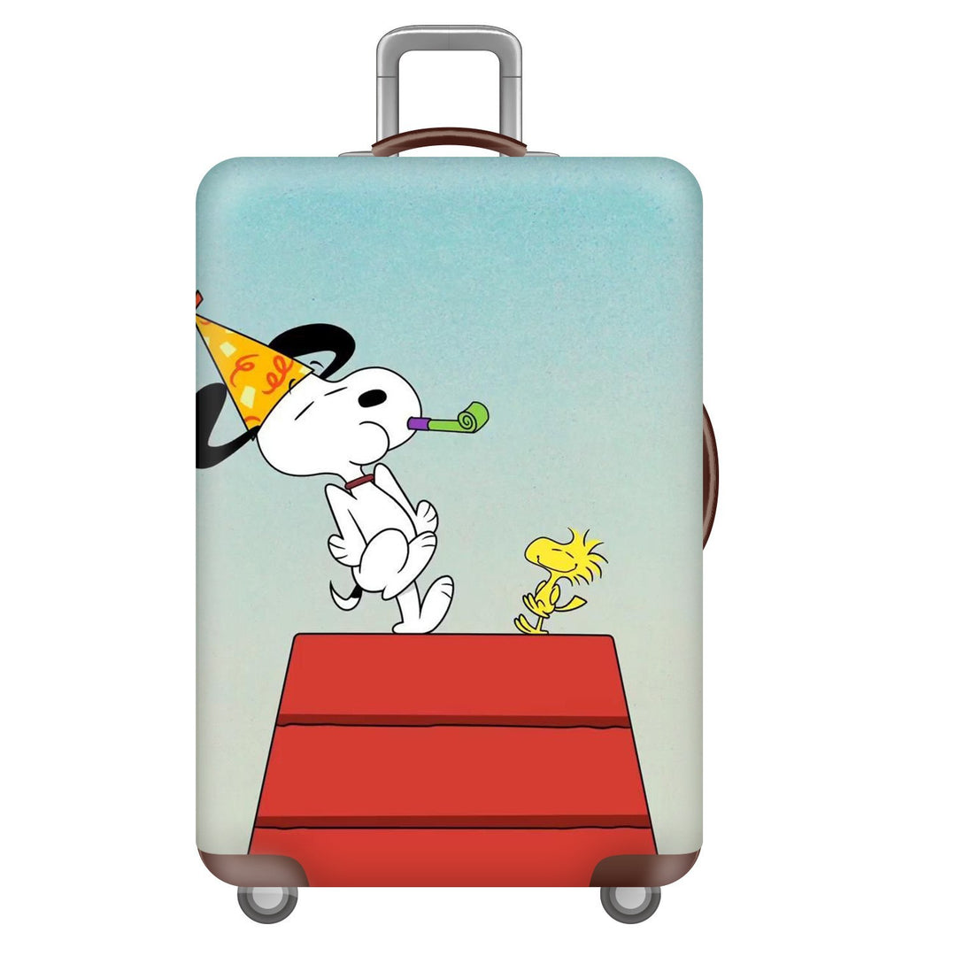 Unisex Hard-shell luggage with playful Snoopy motif Bowlift