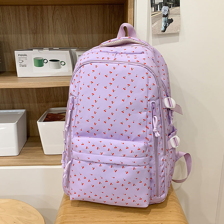 Whimsical Patterned Backpack