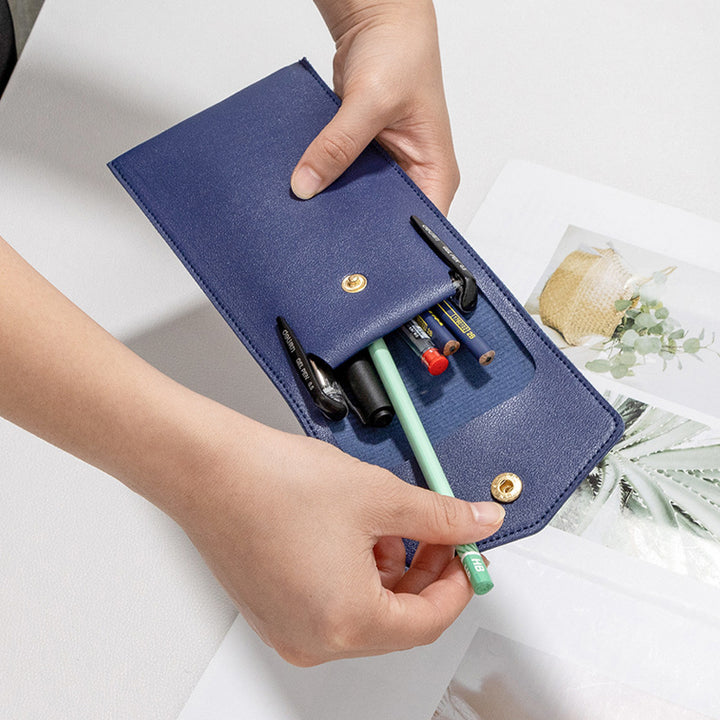 Premium Leather Pen Case Bowlift