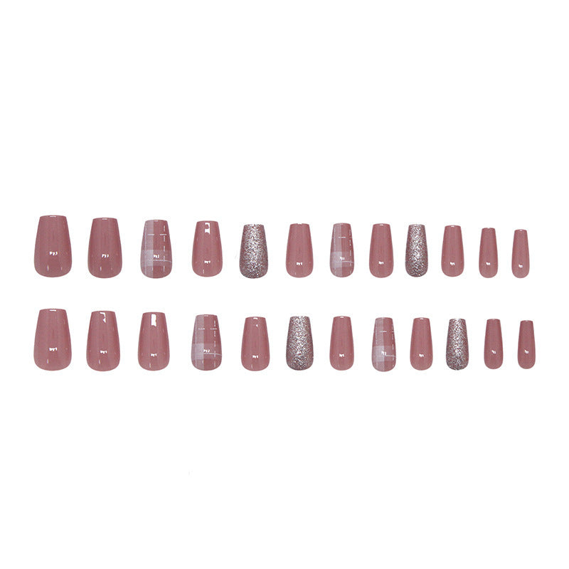 Elegant Press-On Nail Design Bowlift