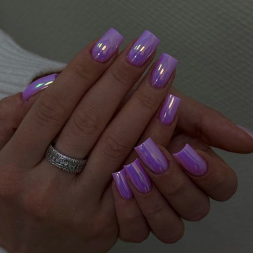 Glossy Ombre Press-On Nail Set Bowlift