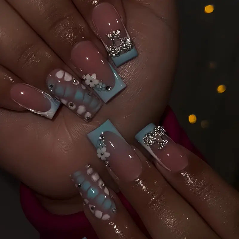Decorative Acrylic Nail Art Set Bowlift