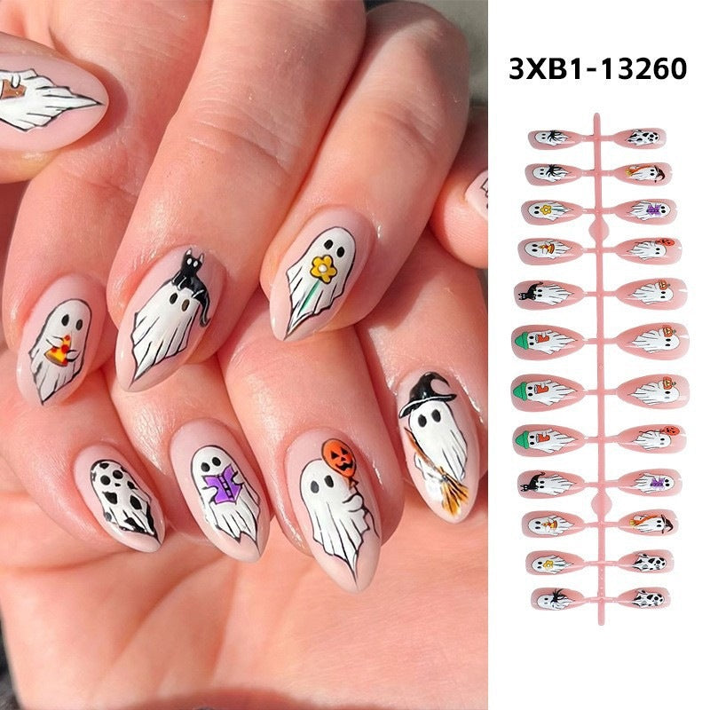 Creative Halloween Art Nail Set Bowlift