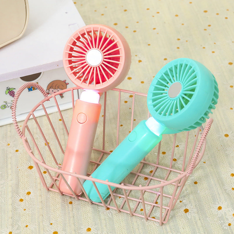 Women Portable USB Lamp Fan with Innovative Design Bowlift