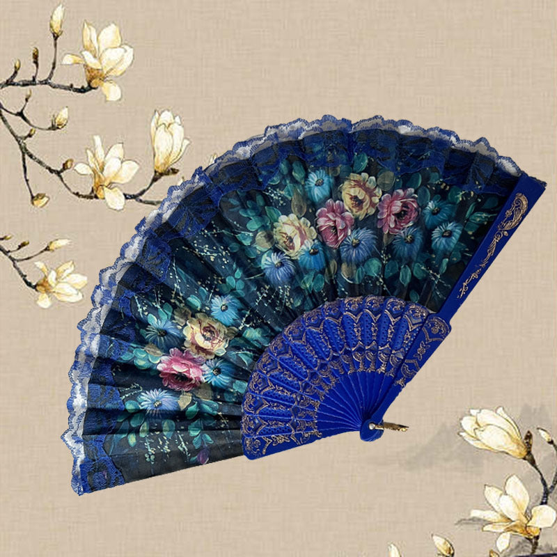 Ladies Elegant Hand Fan Bowlift