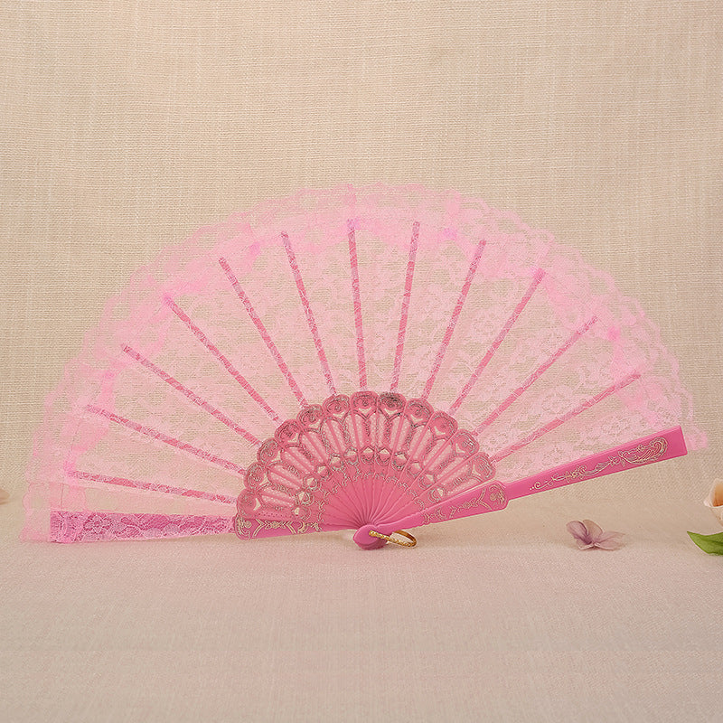 Ladies lace hand fan Bowlift