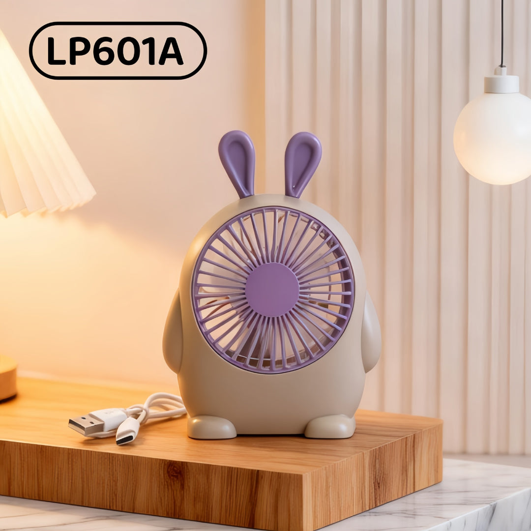 Ladies creatively designed table fan Bowlift