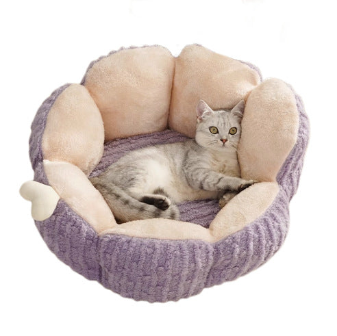 Plush  Relaxation Lounge  Dog Bed