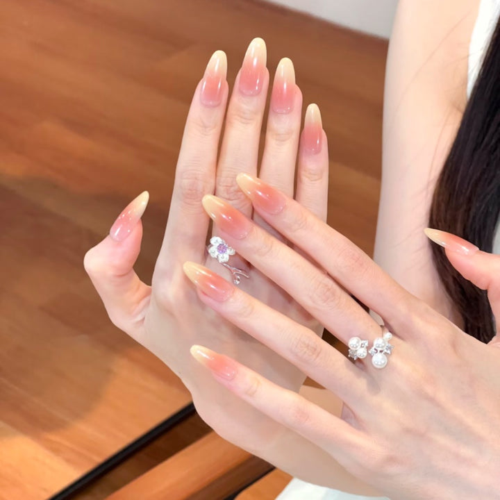 Ombre Stiletto Press-On Nails Bowlift 1787394848