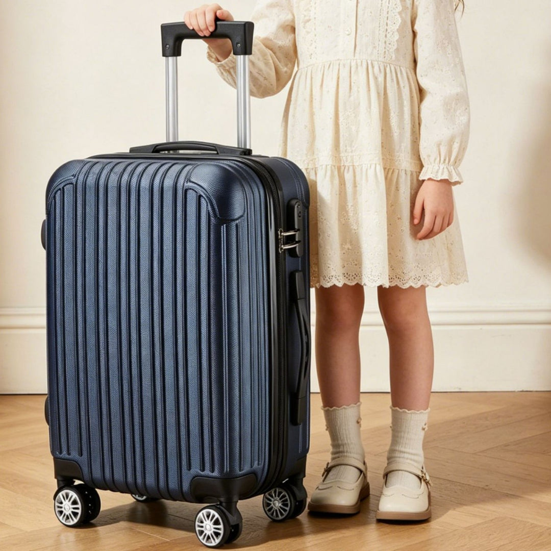 Unisex Durable Multi-Directional Spinner Suitcase Bowlift