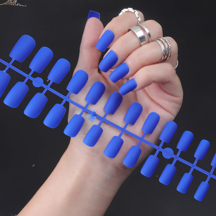Matte Finish Press-On Nail Set Bowlift