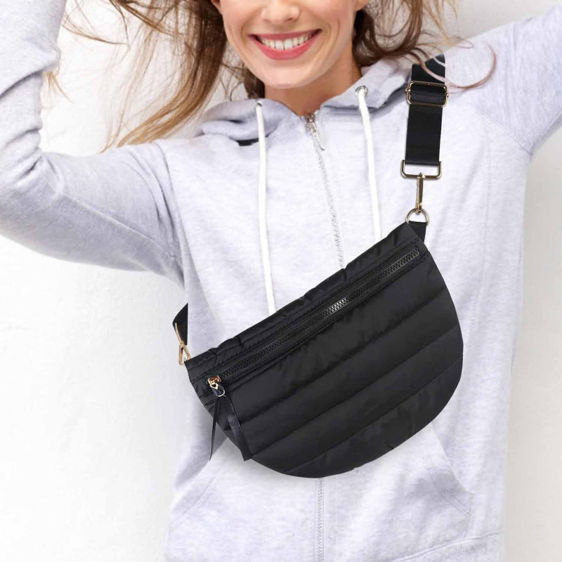 Practical shoulder bag with detachable shoulder strap Bowlift