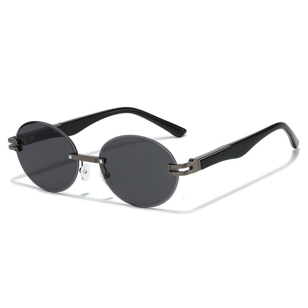 Stylish Round Frame Sunglasses Bowlift