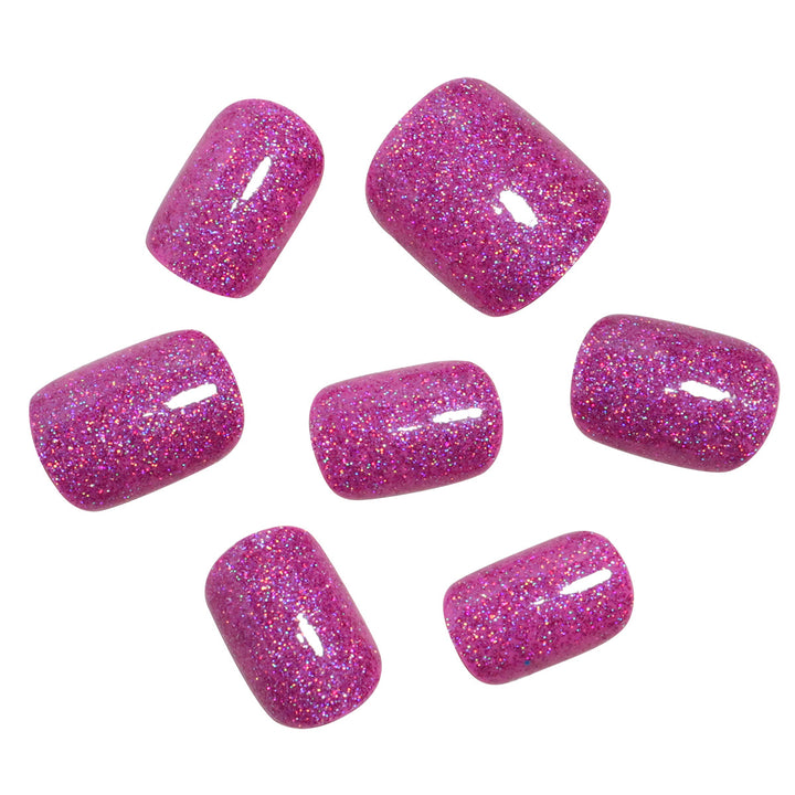 Glittering Press-On Nail Tips Bowlift