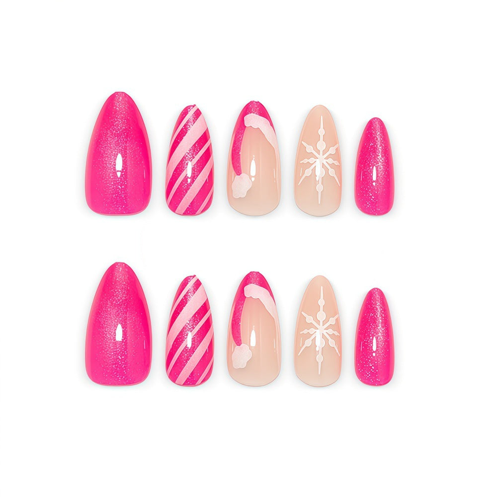 Nail art set with Creative Winter Design Bowlift