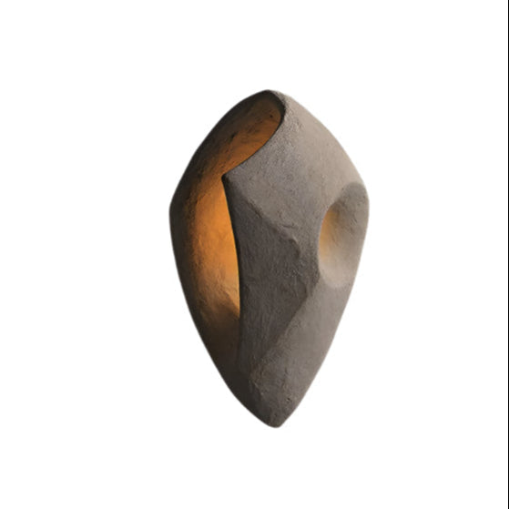BowLift | Wall lamp made of Polystyrene in Wabi-Sabi Style