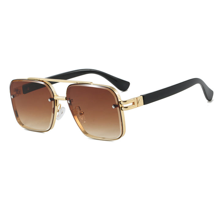 Women's fashionable square sunglasses with high UV protection function Bowlift