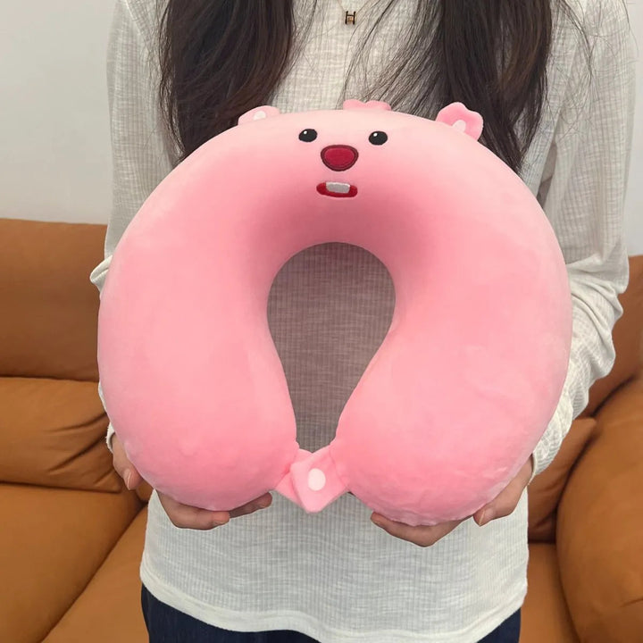 Women's Comfortable Neck Pillow with Funny Design Bowlift