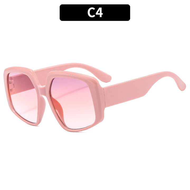Oversized Square Sunglasses Contemporary Style