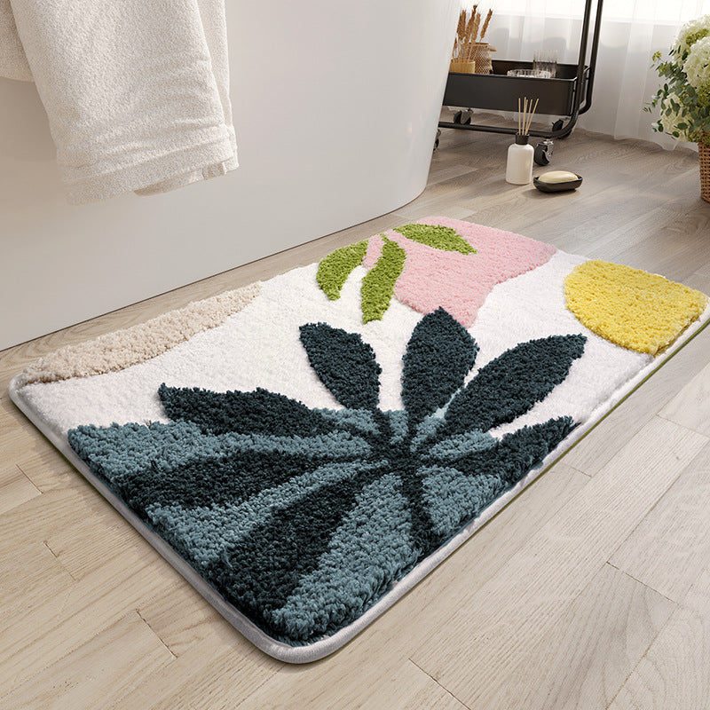 Cute Strawberry Pattern Bath Mat Bowlift