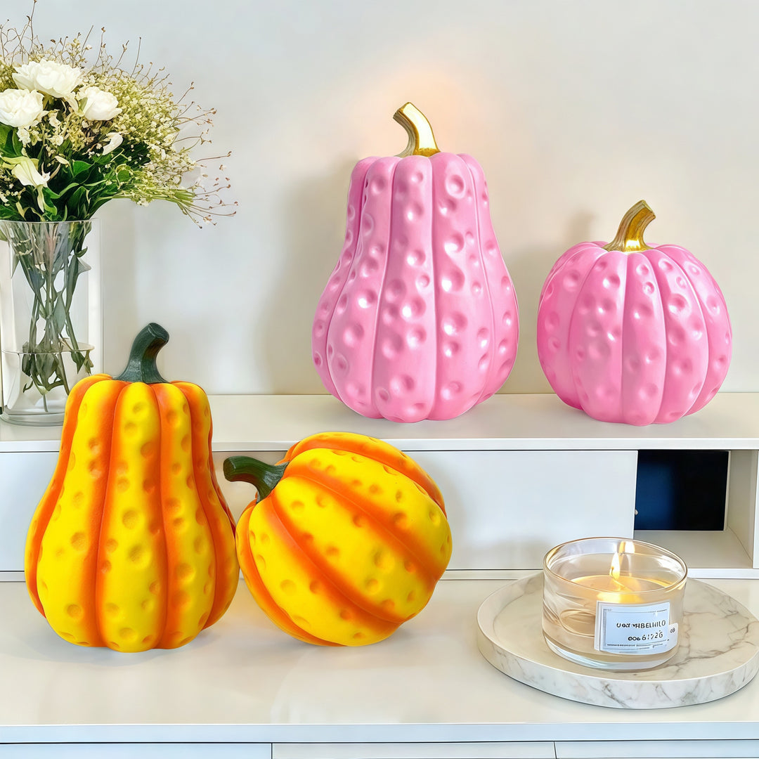 Decorative Pumpkin Sculptures Bowlift