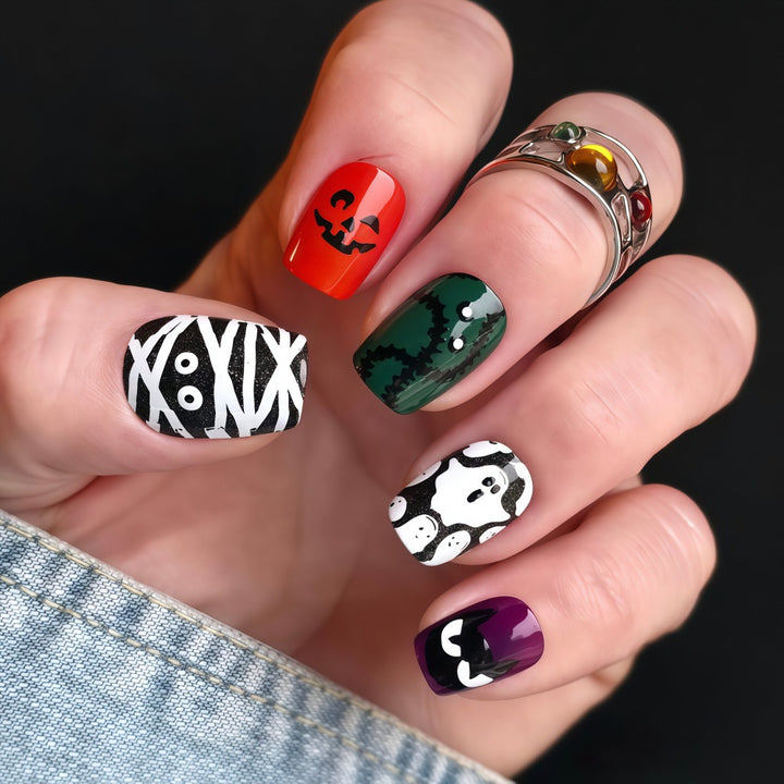 Creative Halloween Art Nails Bowlift