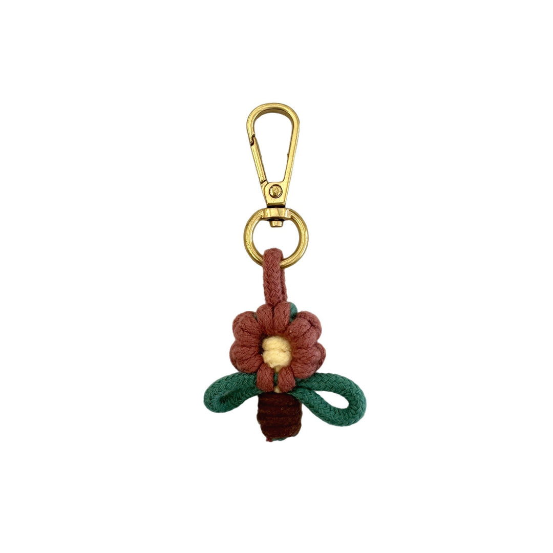 Decorative Floral Keychain Bowlift