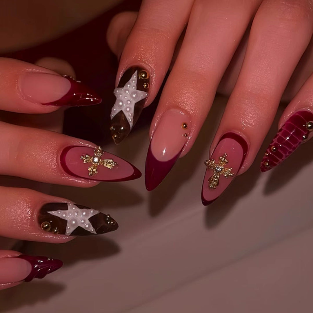 Elegant Gel Nail Art Extensions Bowlift