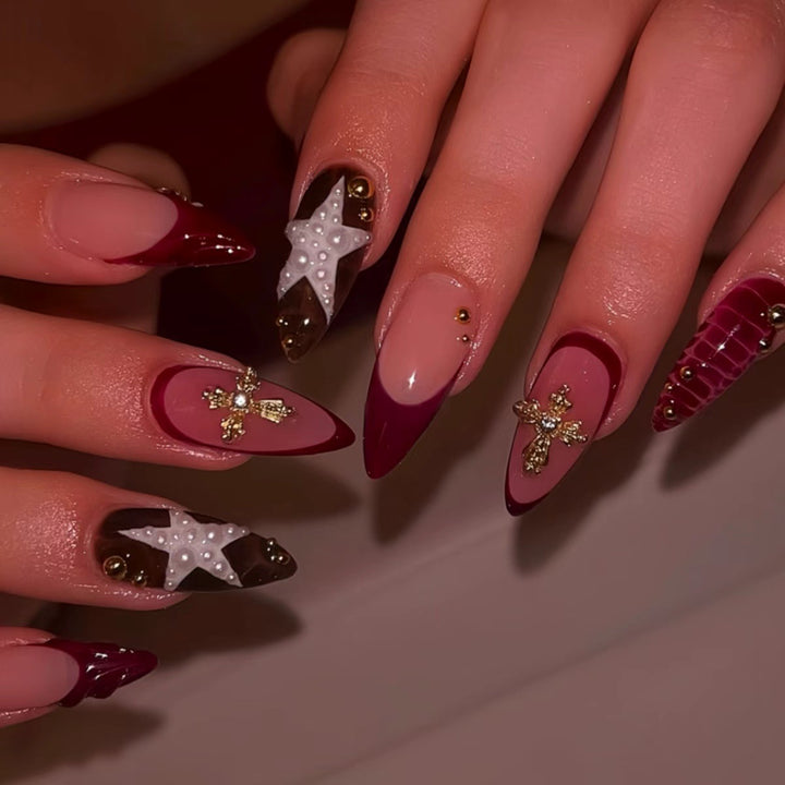 Elegant Gel Nail Art Extensions Bowlift