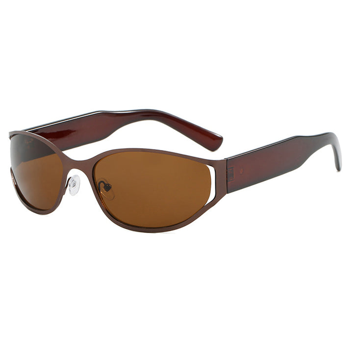 Women's modern sunglasses with elegant contours and protective UV filter Bowlift