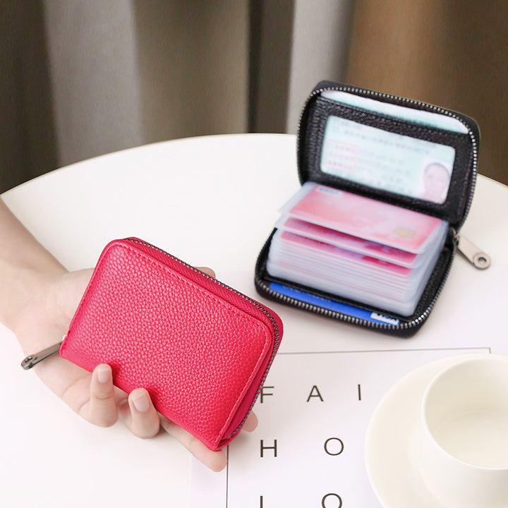 Compact Zippered Card Holder Bowlift