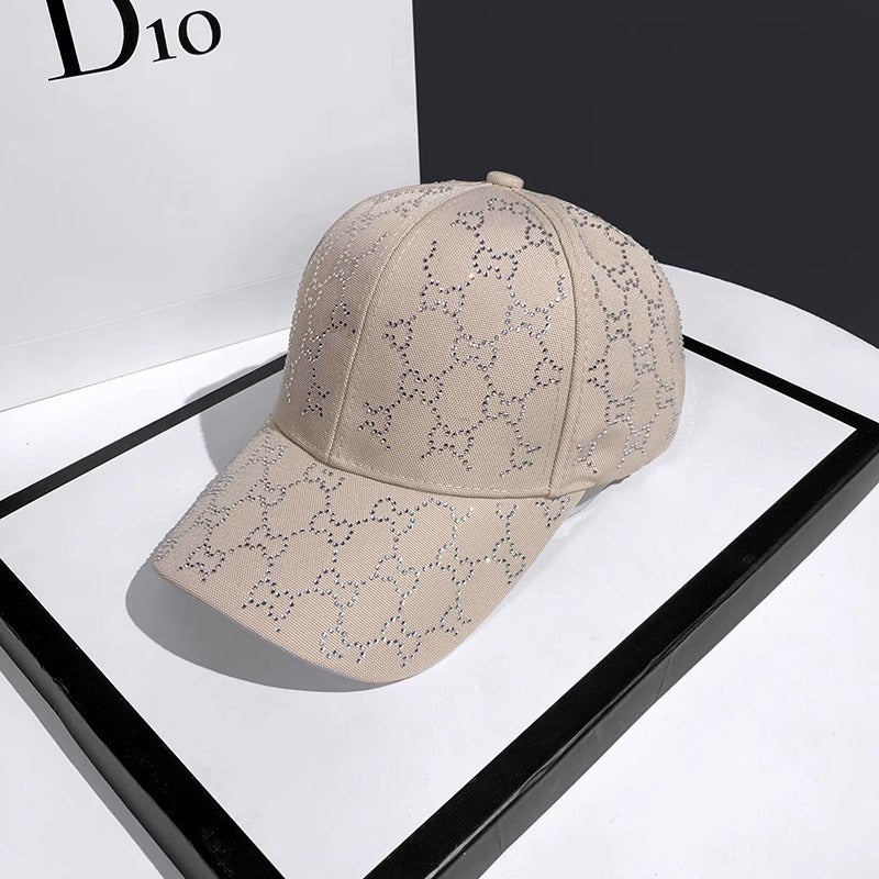 Women's Fashionable Laser-Cut Baseball Cap Bowlift