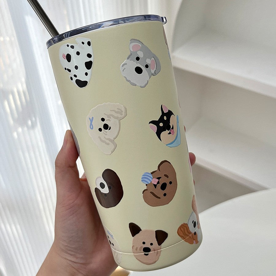 Ladies Insulated Mug with Funny Animal Design Bowlift