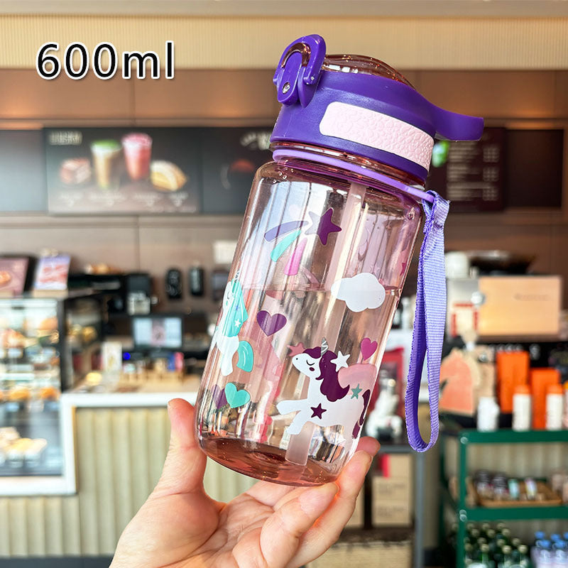Women's Child-Friendly Drinking Bottle with Dinosaur Design Bowlift