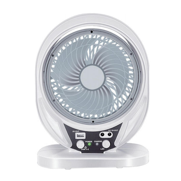 Ladies portable 4-in-1 solar fan with LED lamp Bowlift
