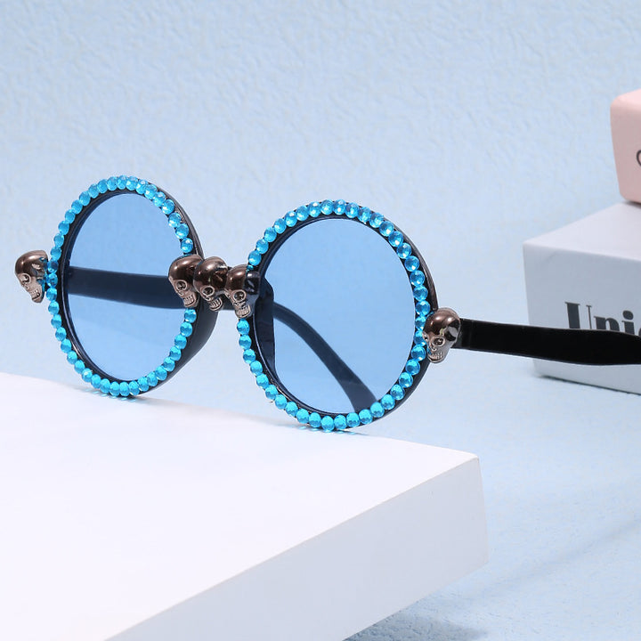 Women Extravagant round sunglasses Bowlift