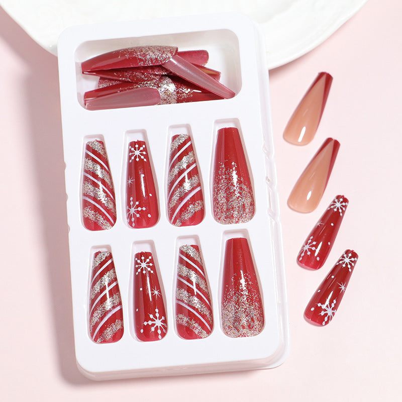 Festive Self-Adhesive Nail Art Set Bowlift