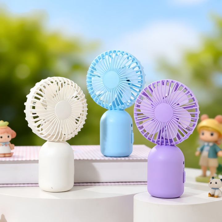 Portable USB Hand Fan with Ergonomic Design Bowlift