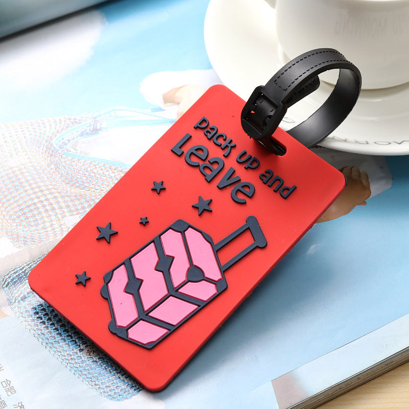 Unisex luggage tag with original design Bowlift