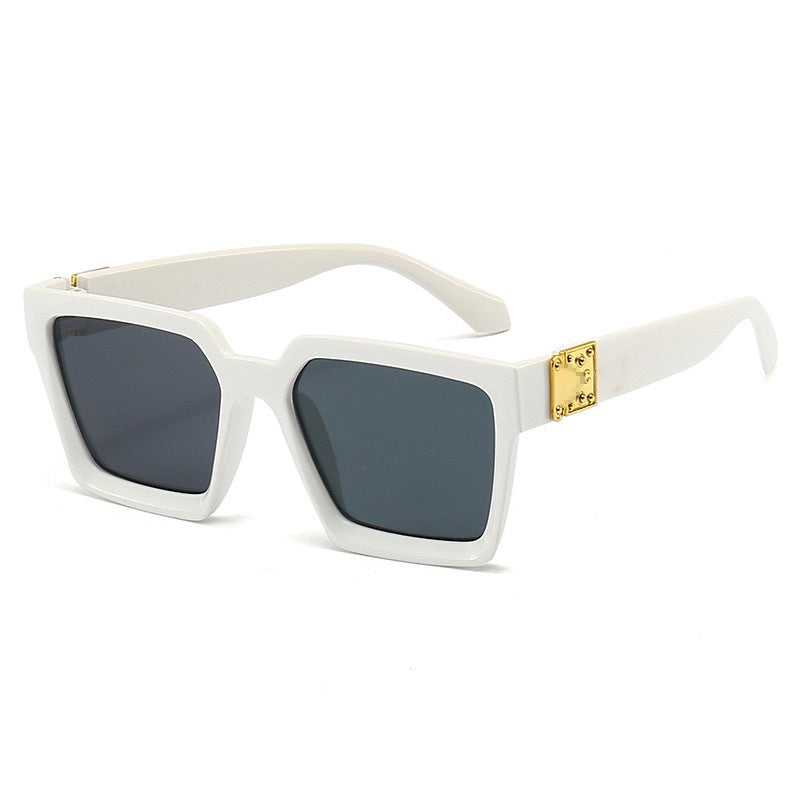 Statement Geometric Frame Sunglasses