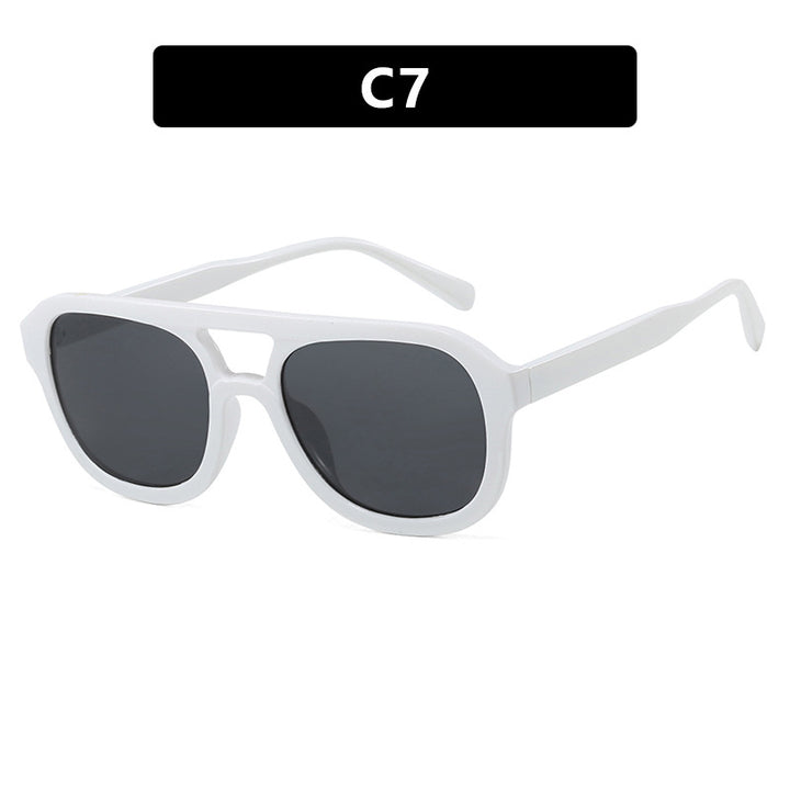 Women's fashionable sports sunglasses with wide, flexible frame Bowlift